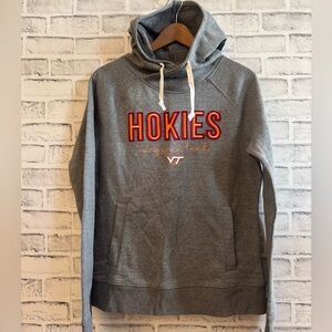 NWOT! Men’s Virginia Tech Hokies gray pullover hoodie sweatshirt Size Medium